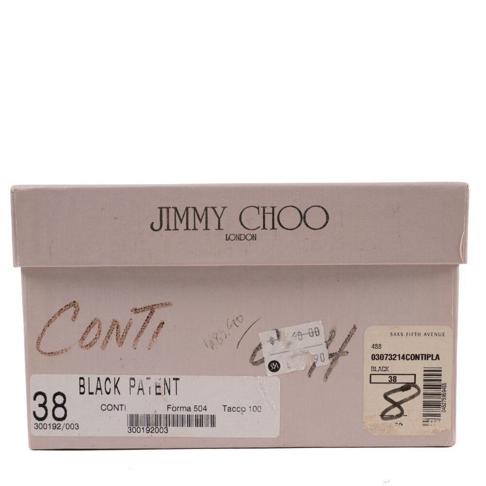 Jimmy Choo “Conti” Black Patent Mule Slides - EU … - image 9